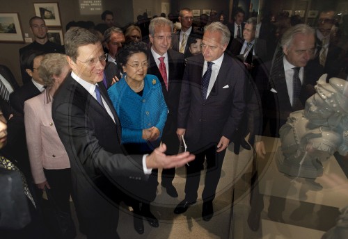 Westerwelle besucht Nationalmuseum in Peking