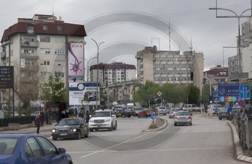 Strassenszene in Pristina | Street scene in Pristina