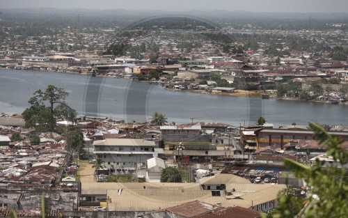 Blick auf Monrovia | View of Monrovia