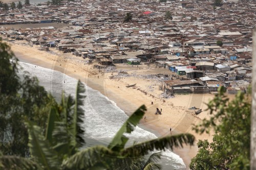 Blick auf Monrovia | View of Monrovia