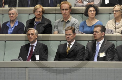 Guido WESTERWELLE in Australien