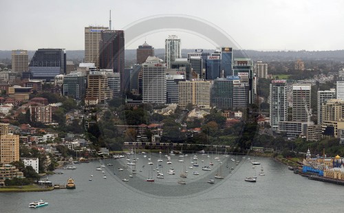 View of the harbor of Sydney, Australia, 01.06.2011