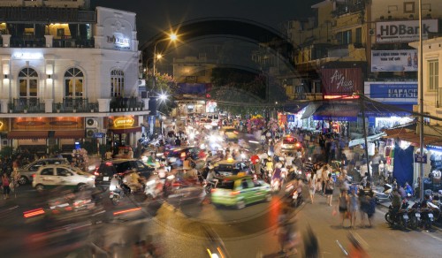 Street scene in Hanoi / Vietnam, 04.06.2011