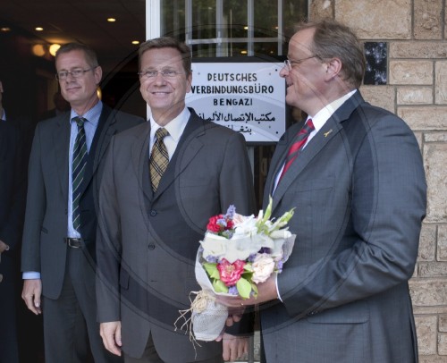 Westerwelle - Niebel in Bengasi