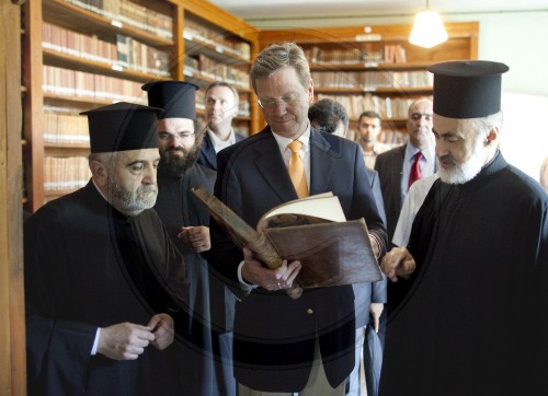 Westerwelle besucht Priesterseminar in Istanbul