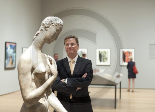 Westerwelle im Moma