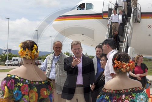 Ankunft am Flughafen von Tuxtla Gutierrez