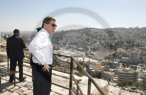 Westerwelle besucht Zitadelle in Amman