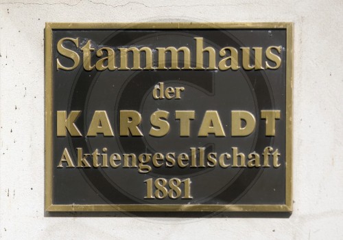 Stammhaus der Karstadt AG in Wismar