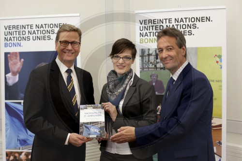 Guido WESTERWELLE , FDP , Bundesaussenminister und Vizekanzler beim Rat der Stadt Bonn