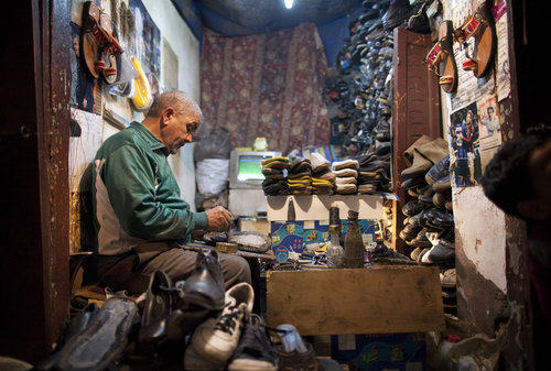 Mikrokreditnehmer in Marrakesch