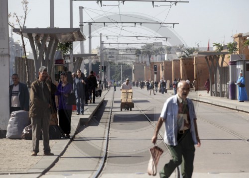 Tram in Rabat