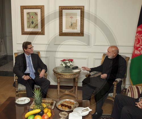 Westerwelle, Karzai