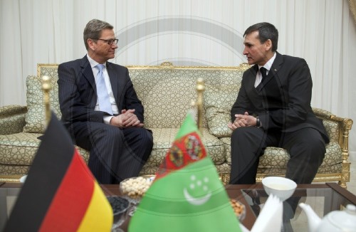 Westerwelle in Turkmenistan