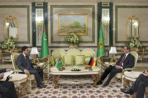 Guido Westerwelle in Turkmenistan