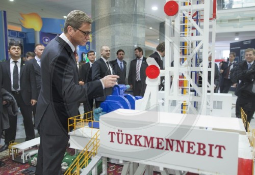 Westerwelle in Turkmenistan