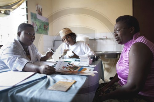 Gesundheitsstation in Burundi, Afrika