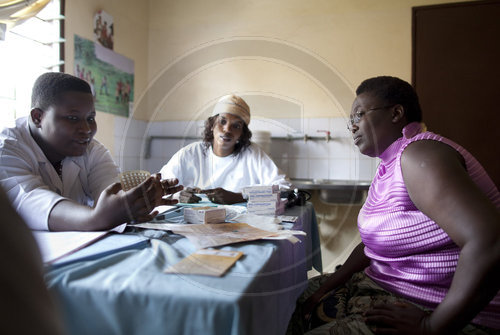 Gesundheitsstation in Burundi, Afrika