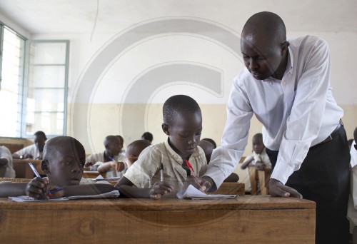 Schule in Burundi, Afrika