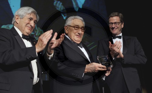 Westerwelle, Wolfensohn, Kissinger
