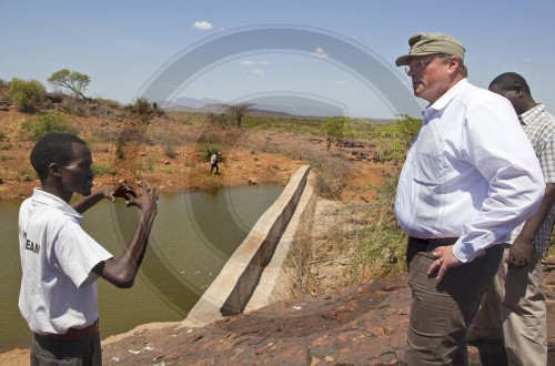 Niebel in Kenia