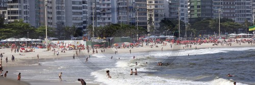 Copacabana in Rio de Janeiro