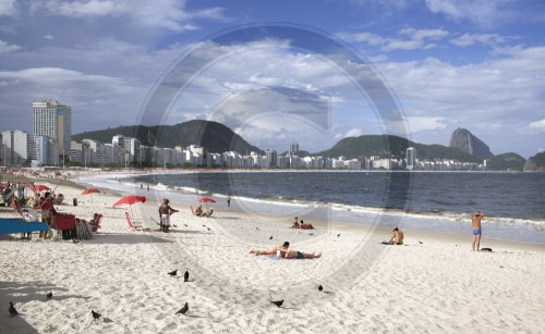 Copacabana in Rio de Janeiro