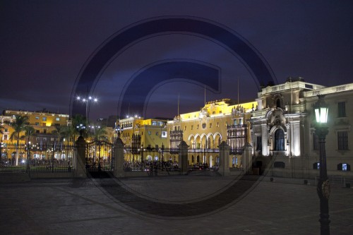 Plaza Mayor in Lima