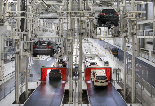 Volkswagenwerk in Wolfsburg