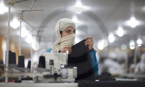 Kleidungsproduktion in Afghanistan