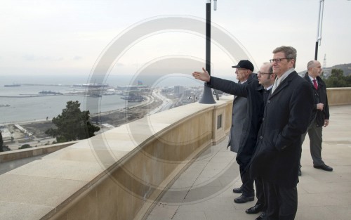 Westerwelle in Aserbaidschan