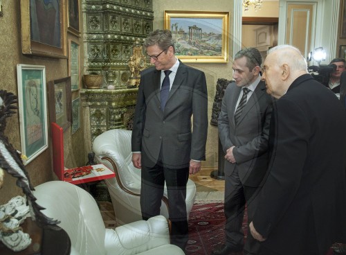 Westerwelle trifft Schewardnadse in Tiflis