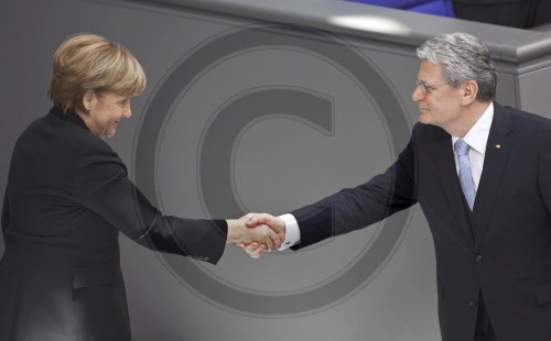 Merkel, Gauck