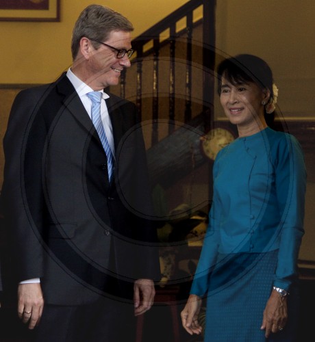 Westerwelle trifft Aung San Suu Kyi