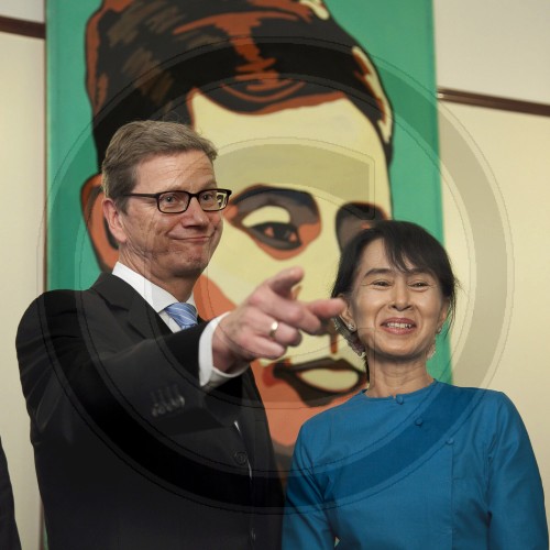 Westerwelle trifft Aung San Suu Kyi