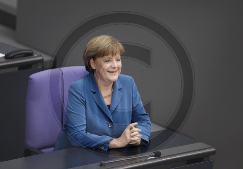 Merkel freut sich