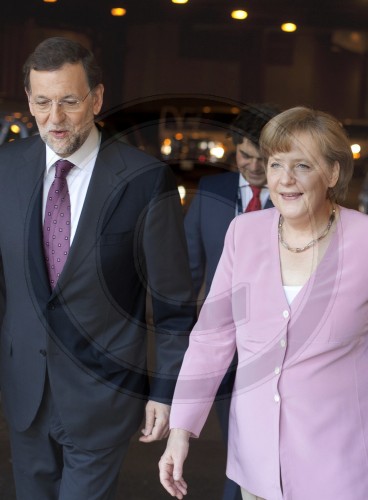 Merkel und spanischer MP