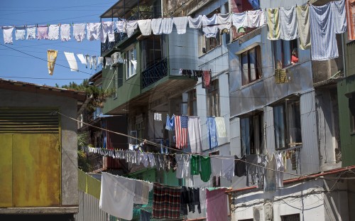 Waschtag in Batumi