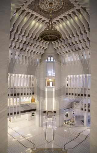 Eingangshalle im Palast vom Emir von Katar