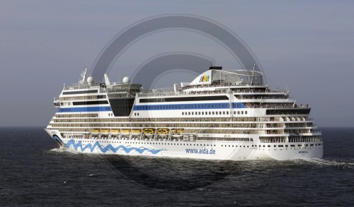 AIDA Kreuzfahrtschiff in der Ostsee