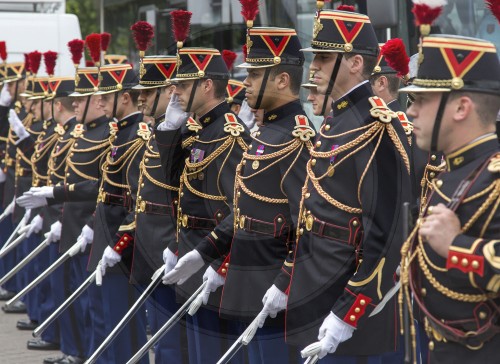 Soldaten einer Ehrengarde