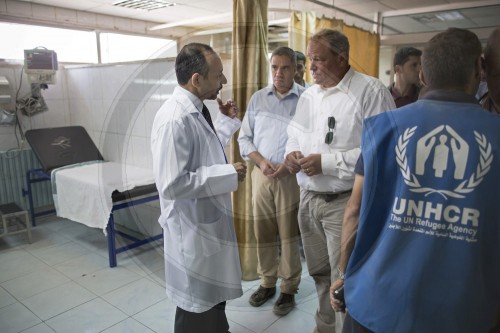 Niebel besucht jordanisches Krankenhaus