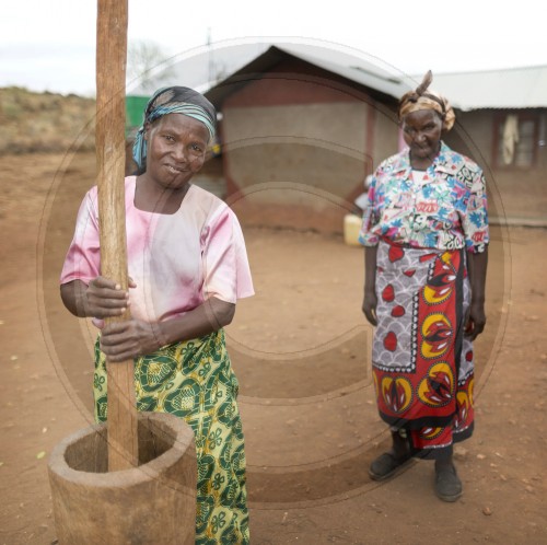 Bauernfarm in Kenia