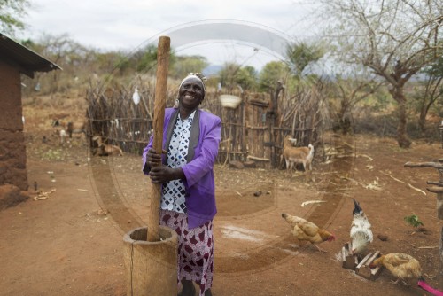 Bauernfarm in Kenia