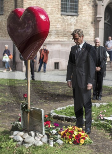 Bundesaussenminister Guido Westerwelle in Norwegen