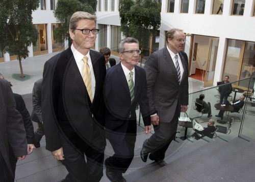 BPK Westerwelle Maiziere Niebel