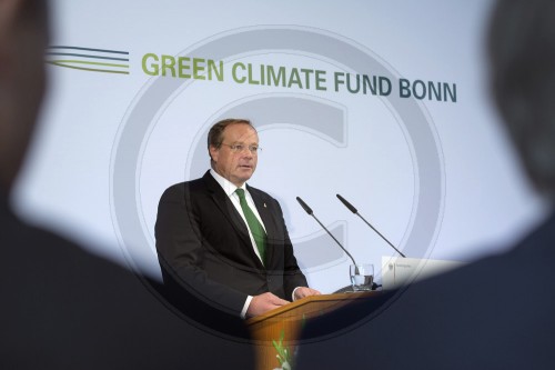 Niebel praesentiert Green Climate Fund