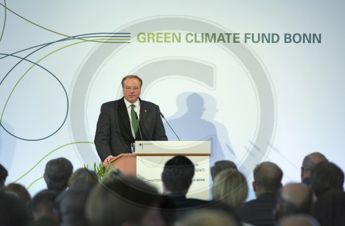 Niebel praesentiert Green Climate Fund