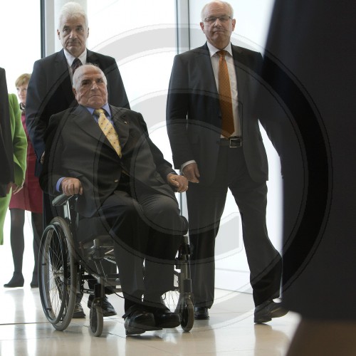 Helmut Kohl besucht Fraktion