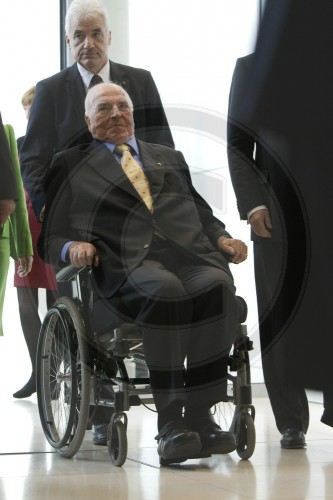 Helmut Kohl besucht Fraktion